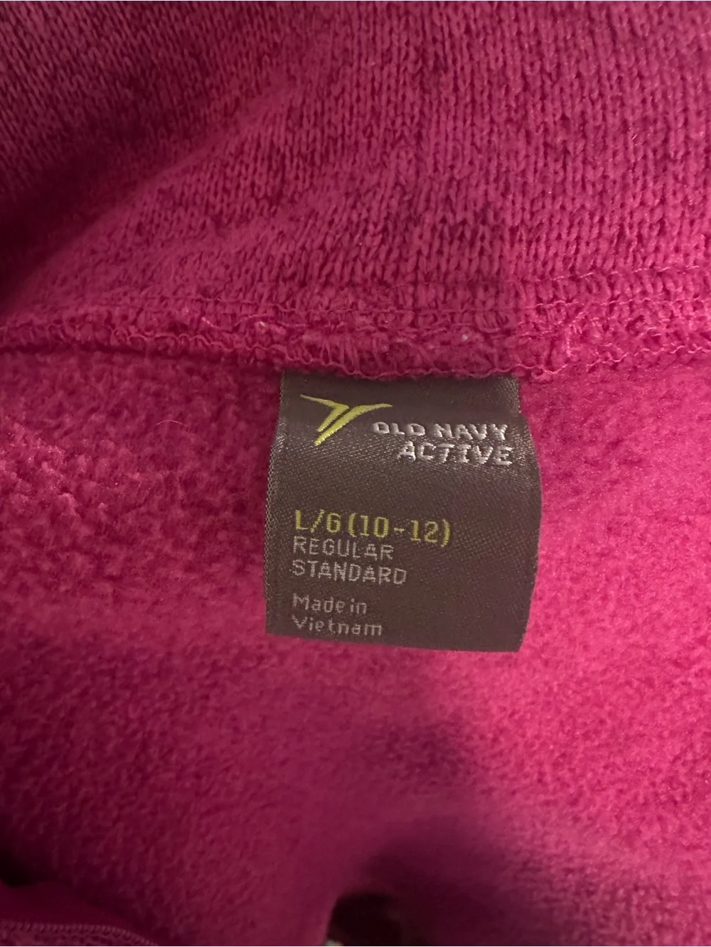 Old Navy Full-Zip Utility Jacket - Magenta